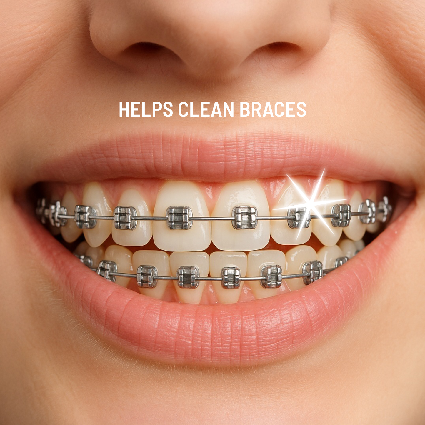 Brosse à dents électrique 3-en-1 : brossage, jet interdentaire, détartrage