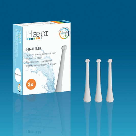 3 têtes de jet d'eau pour Haepi Julia