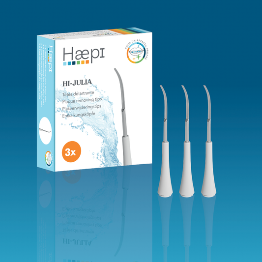 3 X têtes détartrantes pour Haepi Julia