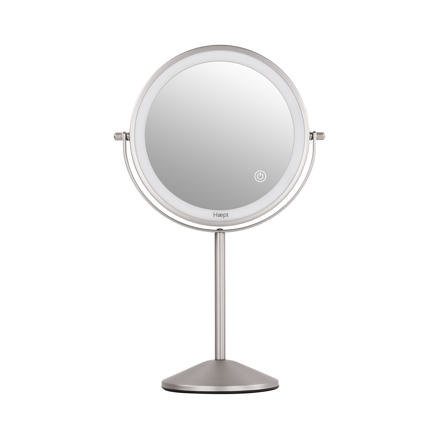 Bella - Make-up Spiegel met krachtige verlichting, oplaadbaar, compact, 10x vergroting, dubbelzijdig