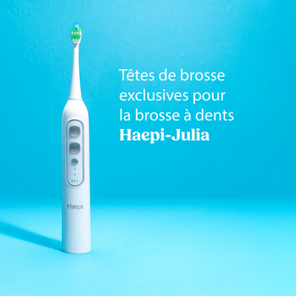 4 X Brossettes dentaire voor Haepi Julia